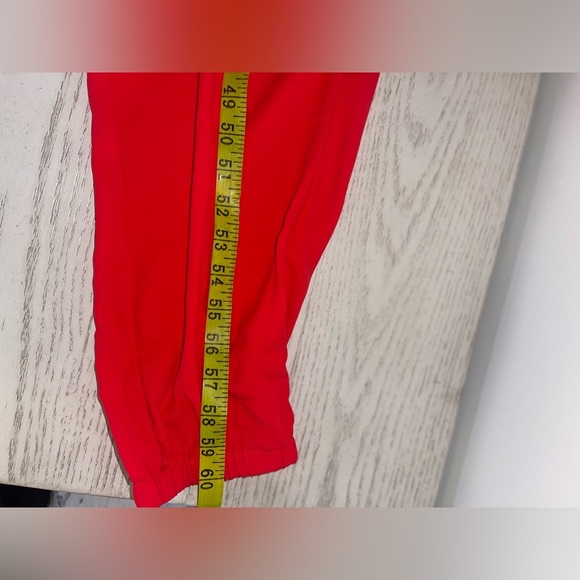 Amanda Uprichard Red Josephina Tracksuit Crimson romper romantic feminine large - Picture 10 of 10